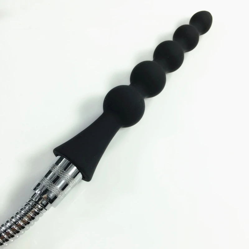 حقنة شرجية بيديه بحجم 1 قطعة, حقنة شرجية لتنظيف فتحة الشرج يمكن إعادة استخدامها أثناء الاستحمام #2