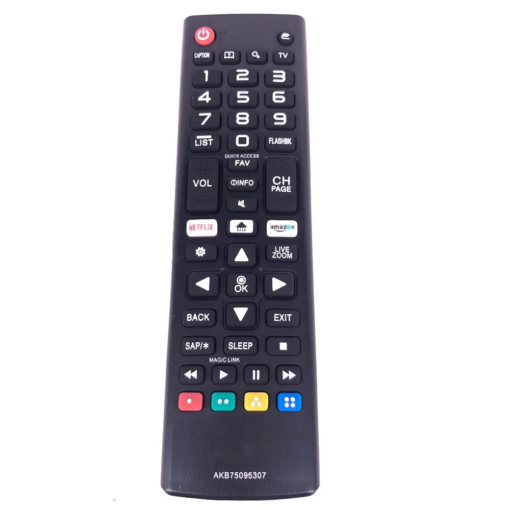 NEW AKB75095307 LED TV Remote Control 55LJ550M 32LJ550B 32LJ550M-UB with amazon/netflix buttons