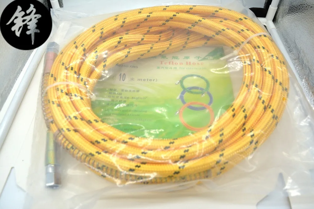 10M meters long high pressure Plastic Rubber Steam Iron Hose tube steam pipe 8KGF/CM2