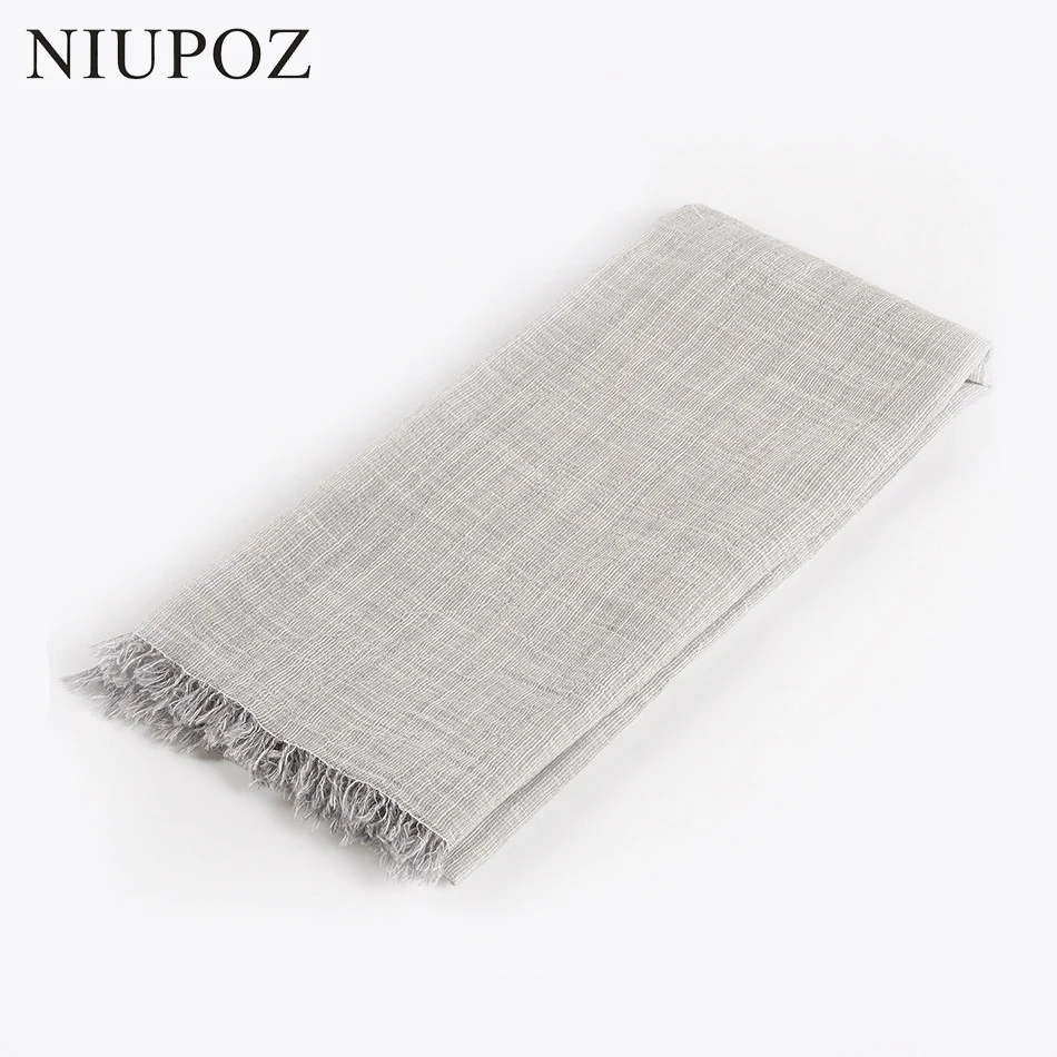 Big Size 100*200cm Unisex Women Winter Cotton Solid Scarf Men Warm Wrinkle Soft Tassel Bufandas Cachecol Long Shawl Pashmina