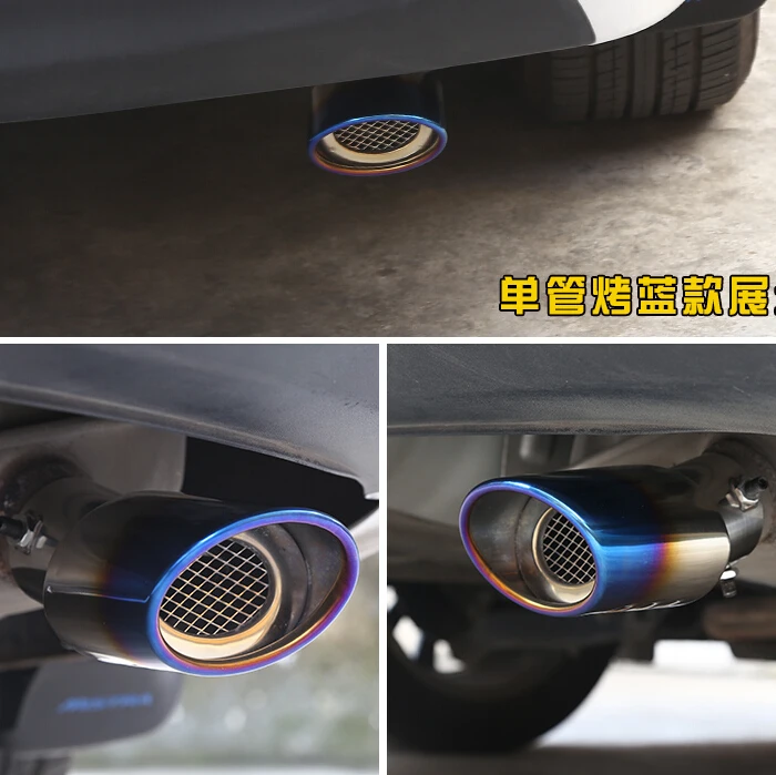 Car-Styling Car Exhaust Pipe Tail Pipes For Ford Focus Fusion Escort Kuga Ecosport Fiesta Falcon Mondeo