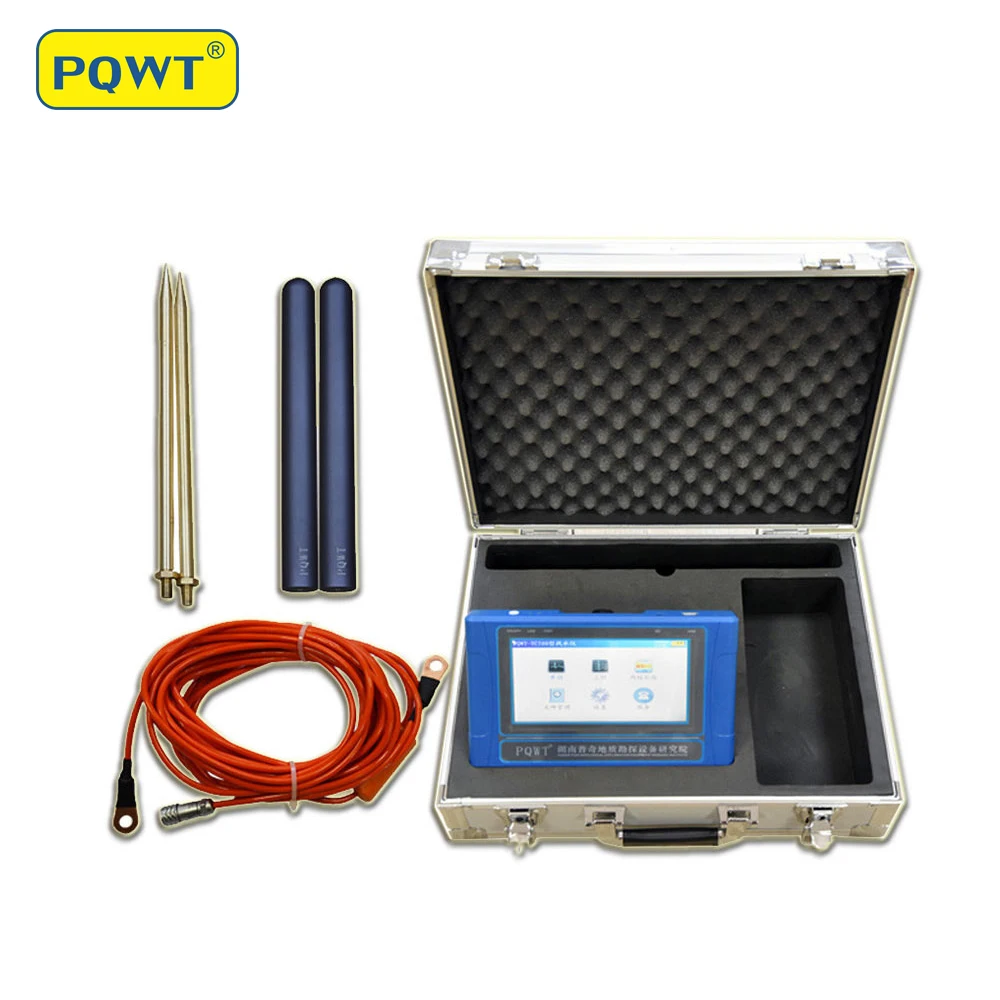 PQWT TC500 underground water detector 500 meter High Accuracy Automatically Mapping Long Range Underground Water Detector