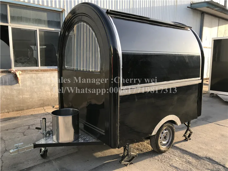 Miễn Phí Vận Chuyển CFR 220Cm Dây Thép Không Gỉ Giá Rẻ Nhất Nhanh Phố Ăn Nhẹ Trailer/Trung Quốc Làm Đá Di Động Kem Bán Hàng Tự Động Xe Tải Thực Phẩm xe Kéo