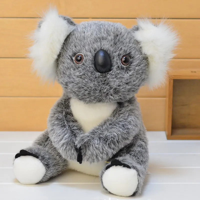 

21/28CM Big Size Koala Plush Toy Australia Animal Koala Doll Cute Animal Stuffed Soft Doll Koala Toy High Quality Kids Toys