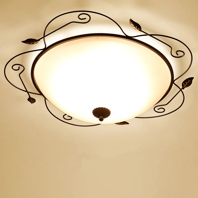 

Modern Ceiling Light diameter 45cm 63cm Round Glass Ceiling Lamps Bedroom Kitchen Lighting Gilt Industrial Ceiling Lamp