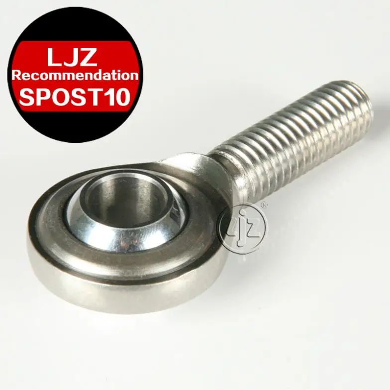 Stainless steel rod ends Bearings M10*1.5 Right and Left hand thread 10mm bore 1 Pieces/lot