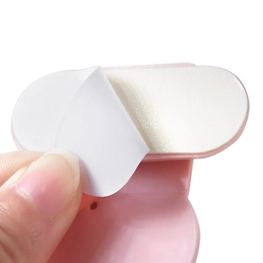 Silicone door stopper with round hole Key shaped Security Guard Stopper Door Stop Wedge Slope design for door seam 0.4-2cm