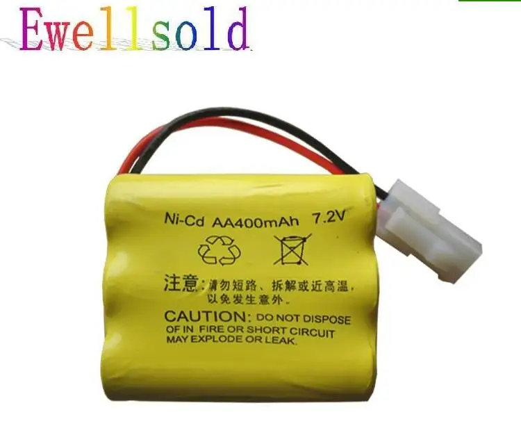 7.2v 400mah Ni-Cd Battery Pack For Rc Truck/Hq510 513 523 Rc Car/Rc Boat /Rc Tank AA Batteries Rechargeable Battery