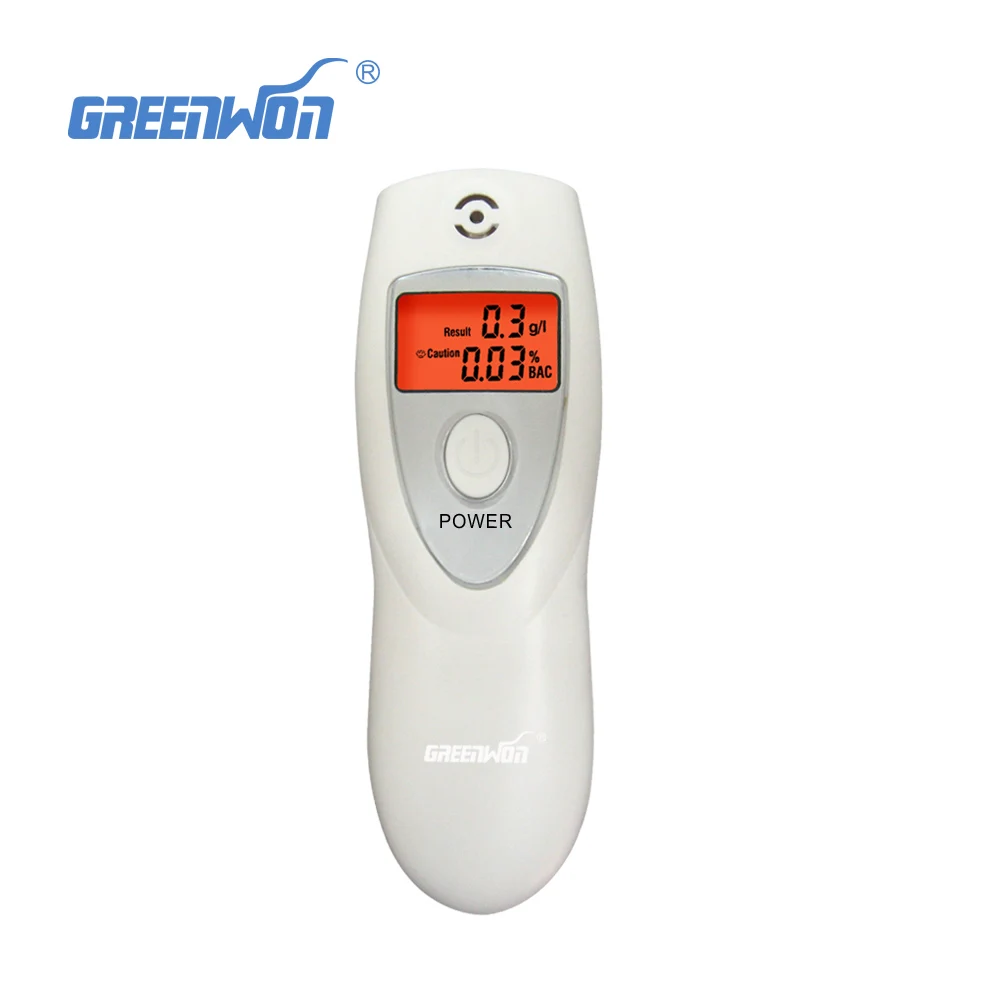 Red LCD Digital Alcohol Breathalyzer Breath Tester Analyzer patent Wholesale Free Shipping Drop Shipping with original packing