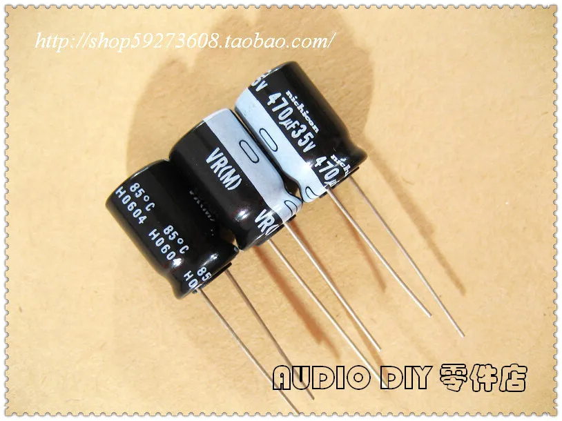 

2020 hot sale 30PCS/50PCS Nichicon VR Series 470uF/35V electrolytic capacitors free shipping