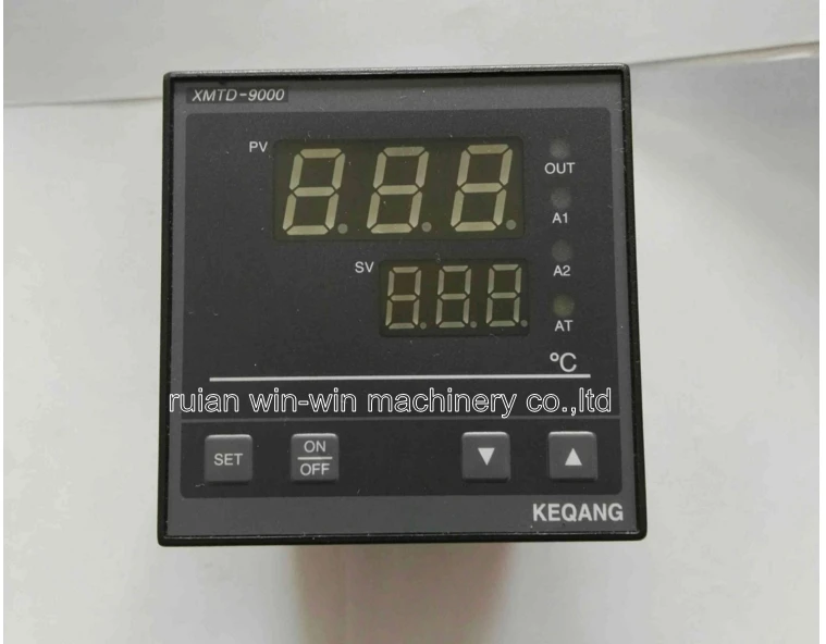 2 pcs KEQIANG XMTD-9000 XMTD-9081 E type electronic digital temperature controller with thermocouple E 0-400 Solid state relay