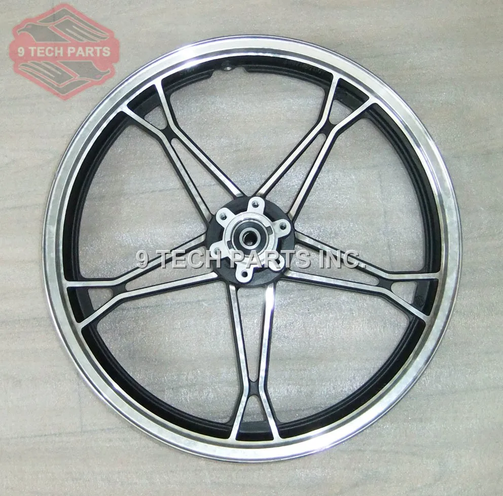 

OEM QUALITY GN250 FRONT ALUMINUM WHEEL RIM COMPLETE wheel size is 1.80*18