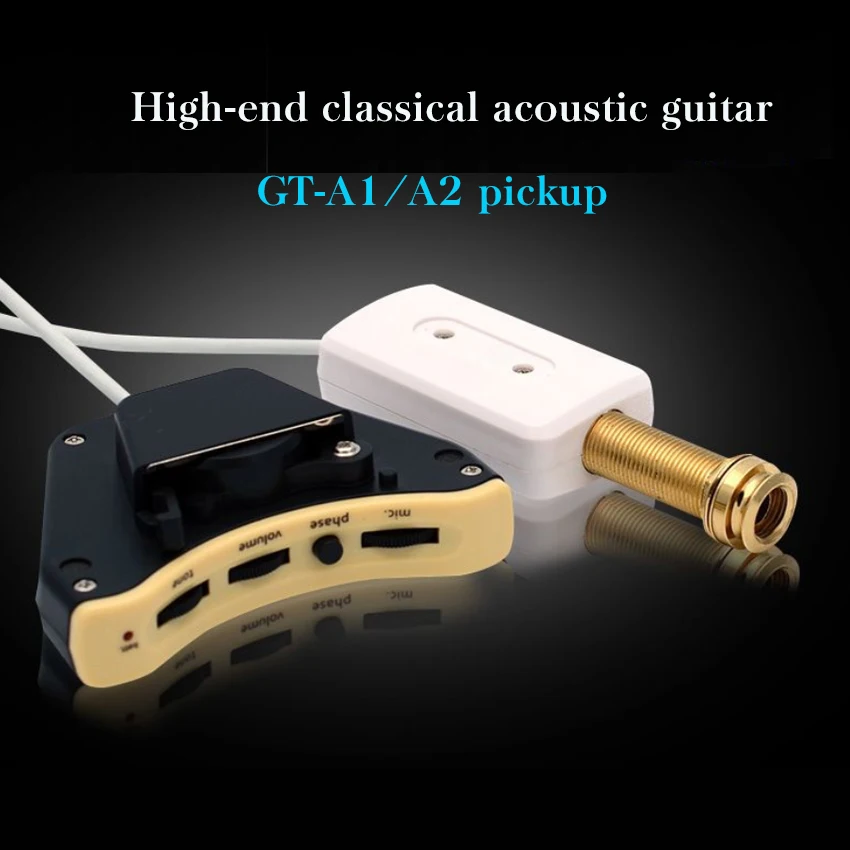 

BATESMUSIC High-end classical acoustic guitar GT-A1/A2 pickups Guitar accessories with loudspeakers high fidelity play boards