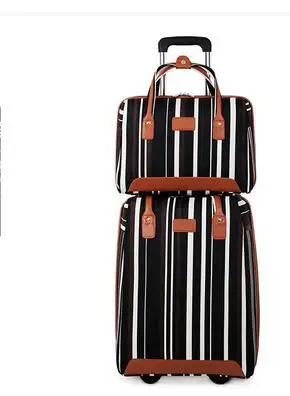 Women travel Luggage Bag cabin luggage suitcase trolley bag with wheels carry on luggage Bag Rolling Wheeled Travel Boarding bag