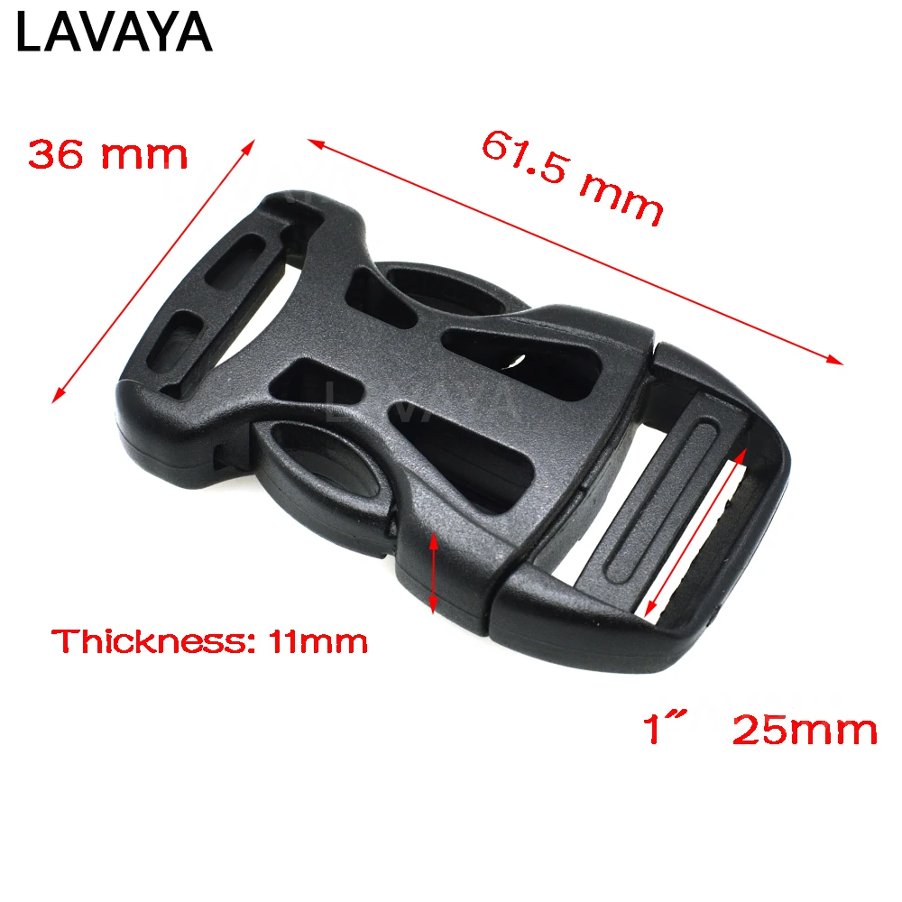 1pcs Webbing Size 20mm 25mm 32mm Buckle Plastic Mask Detach Buckle For Backpack Straps Safety Vests Outdoor Buckle