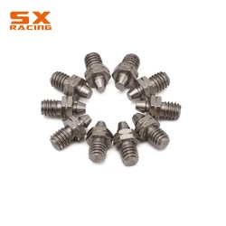 M4*0.7 Motorcycle 10pcs Aluminum Foot Pegs Footpeg Pedals Screws Bolts For KTM EXC SX XC YZ YZF WR CR CRF XR KX KLX DRZ RMZ JFG