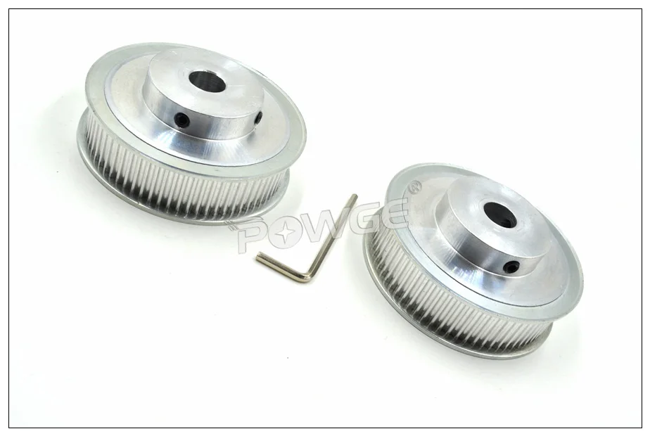 P0WGE 75 Teeth 3M Timing Pulley Bore 8/10/12mm Fit W=10mm 3M Timing Belt 75T 75Teeth HTD3M Synchronous Pulley 75-3M