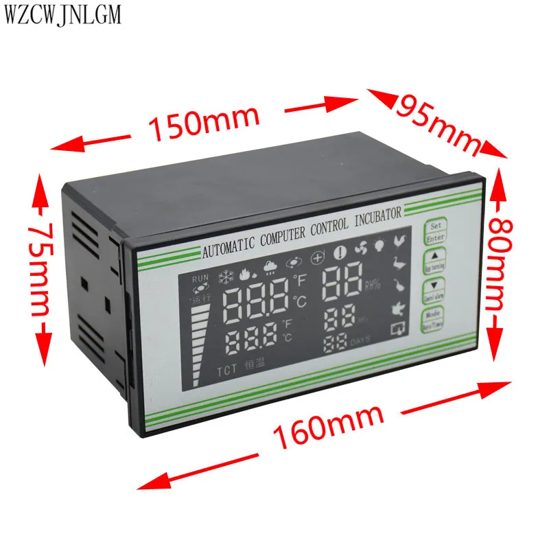XM-18S incubator 220V controller thermostat automatic and multifunctional egg incubator control system 1set