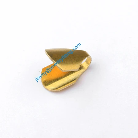 

2013 jewelry findings Chain end for cord crimp end caps