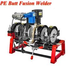 2018 New PE Butt Fusion Welder Hand Push Type Pipe Hot Melt Machine Butt Welding Machine 220v 2000W 250 Degree (63-160mm)