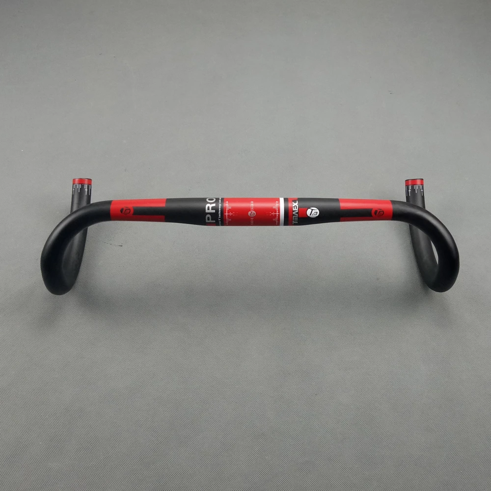 Full Carbon Fiber Road Bike Handlebar, UD Carbon Handlebar, Bike Accessories, Size 400mm, 420mm, 440mm