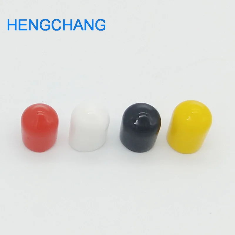 8mm inner diameter RCA protective cover Rubber Covers Dust Cap for metal tubes Hose End Cap Screw Thread Protector Cover 100pcs