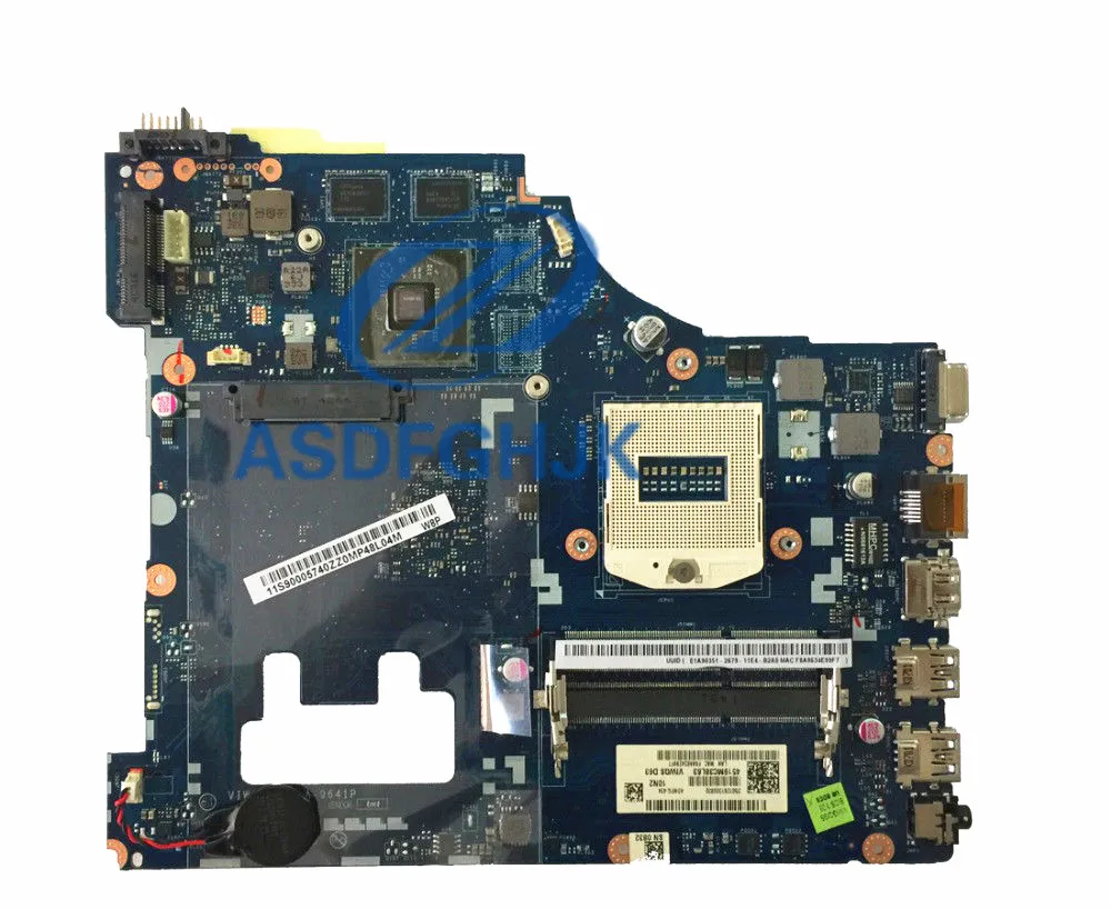 

Laptop Motherboard For Lenovo G510 VIWGQGS LA-7641P S989 HM86 DDR3 Non-integrated 100% Test Ok