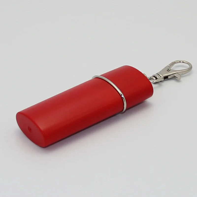 New Fashion Mini Ashtray Outdoor Portable Key Chain Ashtray Slip Seal Environmental Cigarette Lighter Accessories Smoker Gift