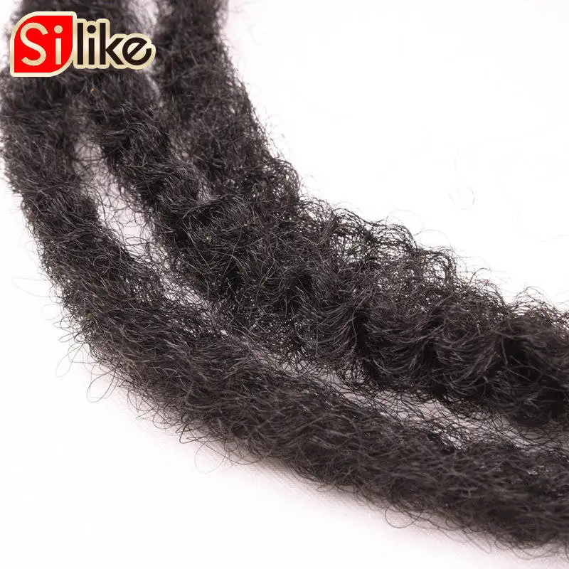 Afro tranças sintéticas, 18 polegadas cabelo afro encaracolado, tranças de crochê, marley trançando cabelo, silike