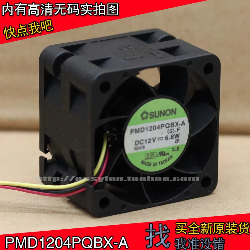 

brand new SUNON PMD1204PQBX-A 4028 4CM 12V 6.8W 1U 2U Server cooling fan