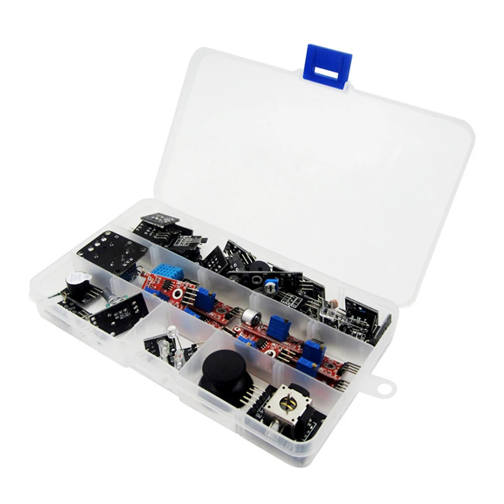 37 في 1 صندوق مجموعة أجهزة استشعار مبتدئين العلامة التجارية في الأوراق المالية نوعية جيدة السعر المنخفض