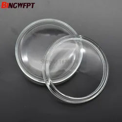 2pcs/set Round Diameter 90mm Fog Lights Lamps Tempered Glass For Renault Master Trafic Kangoo Scenic Megane