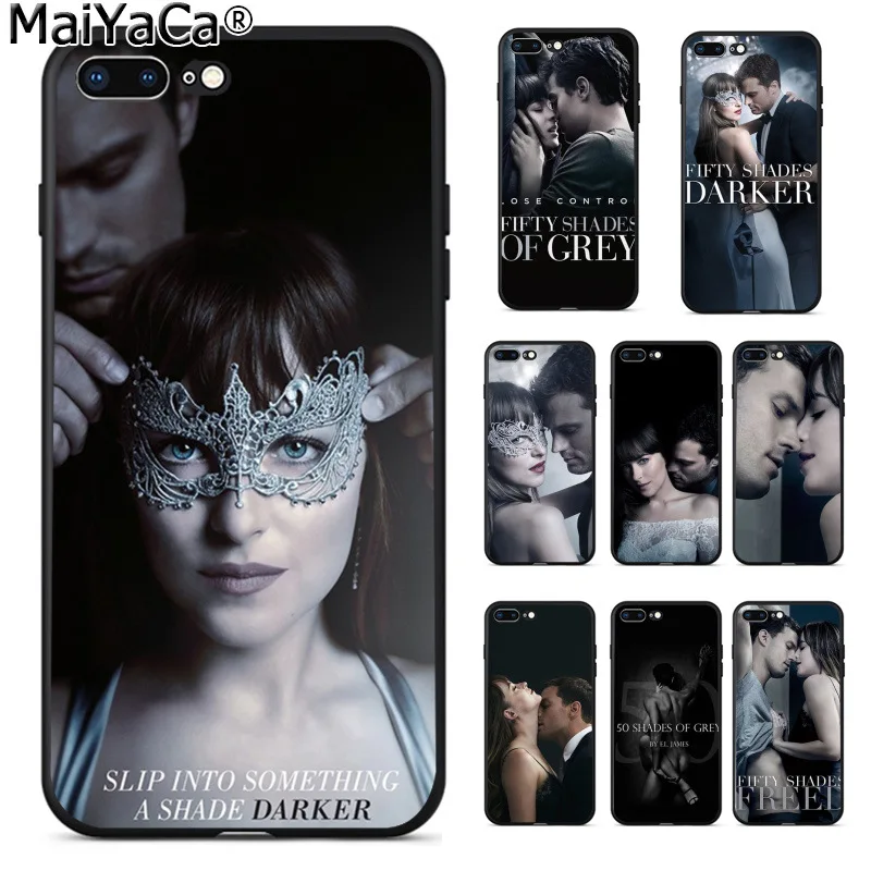 

MaiYaCa Fifty Shades Darker of grey freed Luxury Unique Design Phone Cover for iPhone 8 7 6 6S Plus 5 5S SE XR X XS MAX Cover