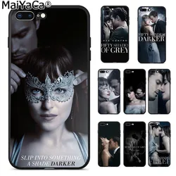 MaiYaCa Fifty Shades Darker of grey freed Luksusowy unikalny pokrowiec na telefon iPhone 8 7 6 6S Plus 5 5S SE XR X XS MAX Cover