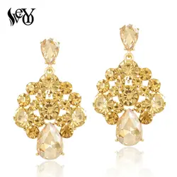 VEYO Crystal Earrings For Women Full of Rhinestone Drop Earrings Trendy High Quality Brincos Pendientes