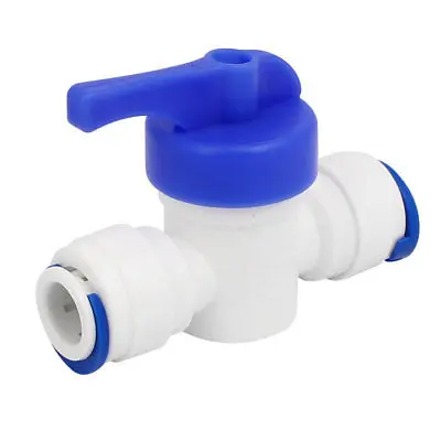 3/8 "gerade Rohr Quick Connect Abschaltung Kugelhahn für Ro Flitter