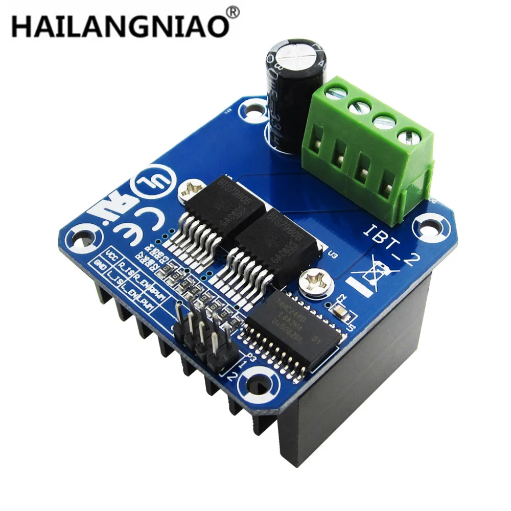 

High-power smart car motor drive module BTS7960 43A semiconductor refrigeration drive