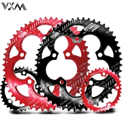 VXM Road Bicylcle 110BCD 35/50T Oval Chainwheel Kit Bike 7075-T6 Alloy Ultralight Ellipse Climbing Power Chainring Plate