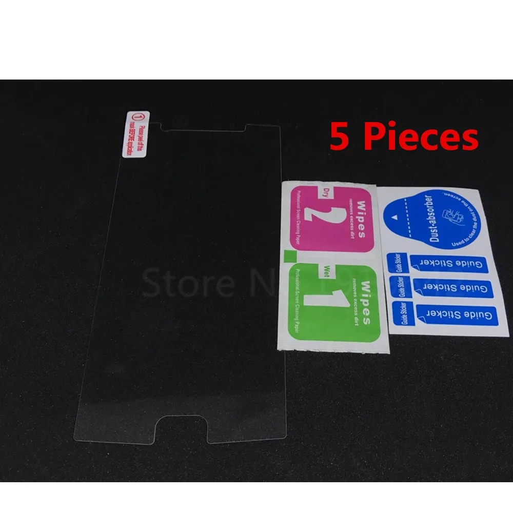 5 Pieces For Doogee BL7000 5.5inch Tempered Glass 9H Ultra Clear Protective Film Explosion-proof Premium Screen Protector