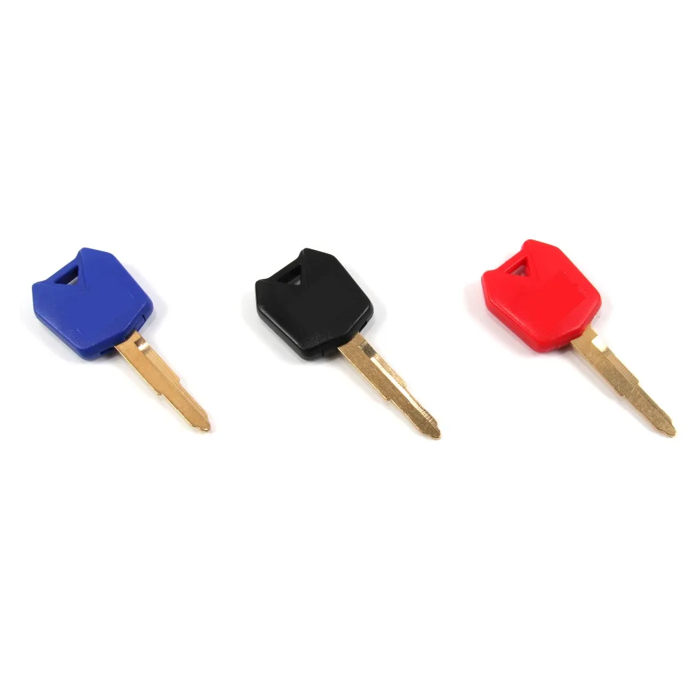 

Uncut Blade Blank Key For Kawasaki Ninja ZX6R ZX10R ZX12R ZXR250 ZZR250 ZZR400 With Logo Red Black Blue ZX-6R ZX-10R ZX-12R