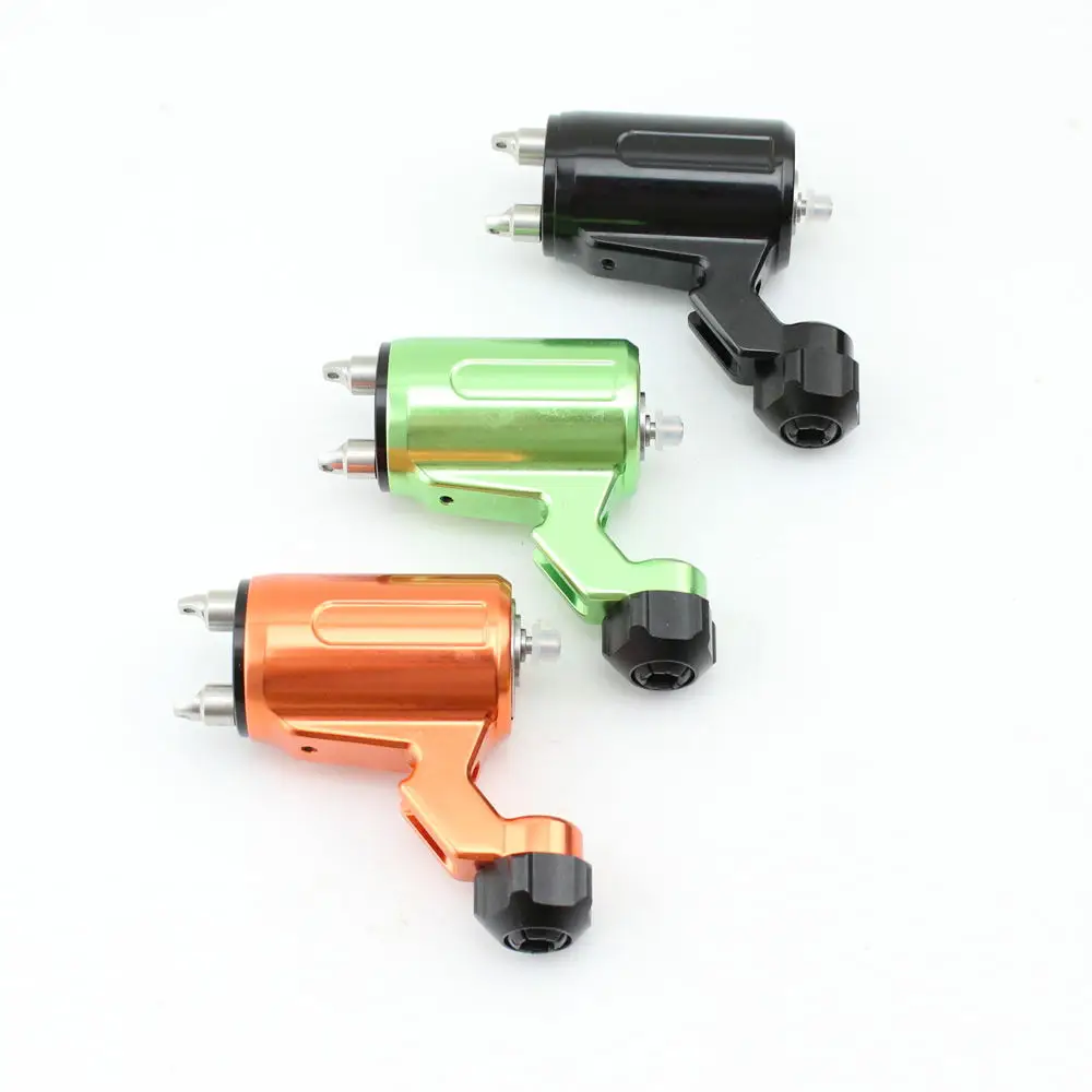 

3 Color U Pick CNC Aluminum Adjustable Stroke Direct-Driven Rotary Tattoo Machine For Professional