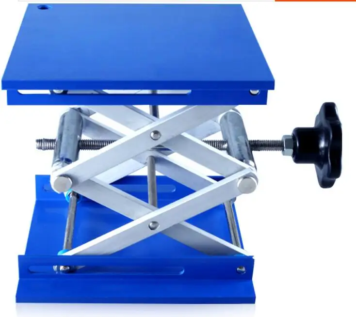 

10*10cm 15*15cm 20*20cm 20*25cm Aluminum oxidation lifting platform Lab Jack Aluminum Lab Support Jacks