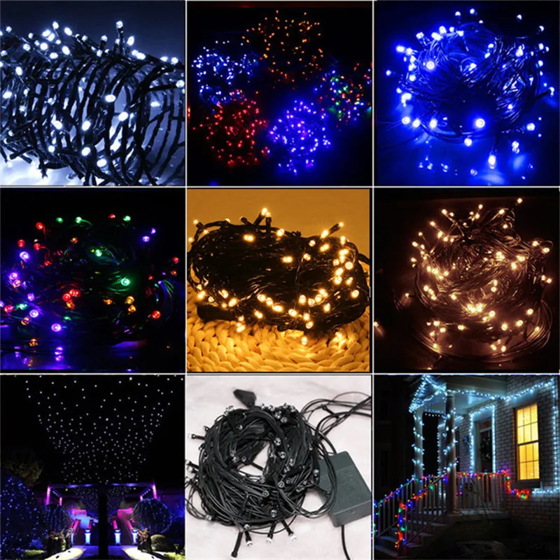 10M LED Starry Fairy String แสงกันน้ําตกแต่ง String ไฟสําหรับตกแต่งคริสต์มาสงานแต่งงาน