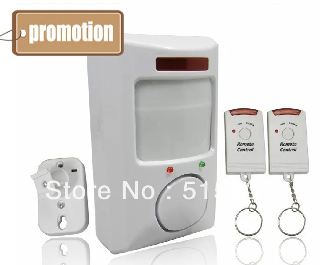 

wholesale Wireless IR Infrared Motion Sensor Detector Alarm Remote Home Security System