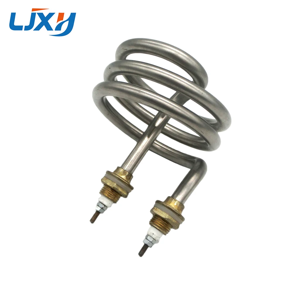 LJXH M16 Thread 4.5KW Heater for Electric Water Distiller,100mm Tube Outer Diameter, Heating Pipe for Distilling Pot 220V/380V