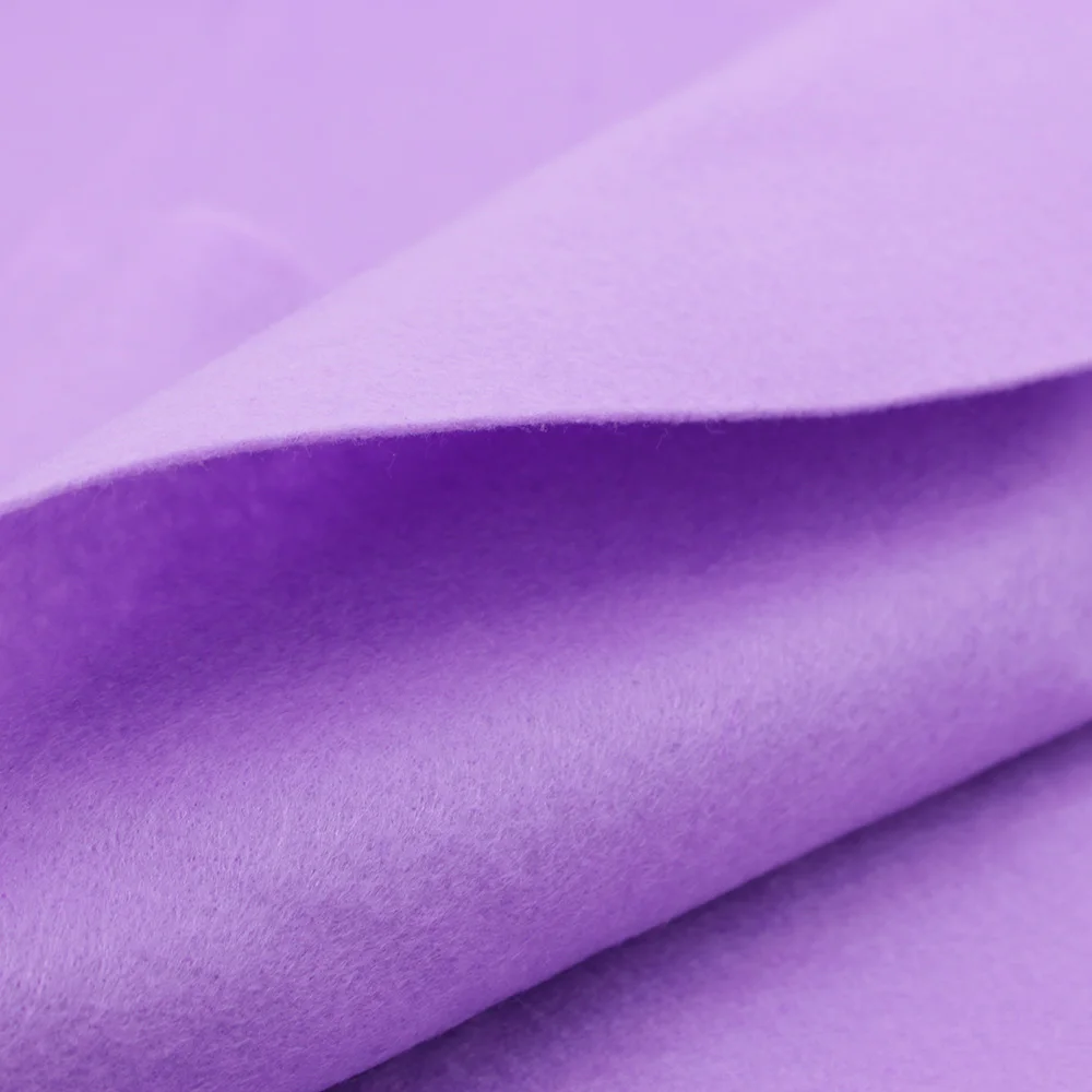 Purple Soft Felt,Polyester Nonwoven Fabric,Scrapbooking,For Diy Toys Stuff Skin,Decoration Material,CMCYILING,