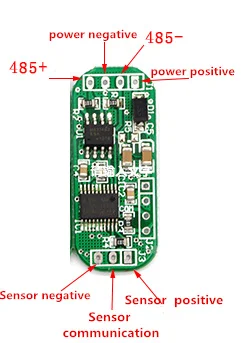 1pcs RSDS4/DS18B20 to RS485 pinboard / For Long distance probe / DS18B20 temperature sensor 35*14.7*4MM converter sensor module