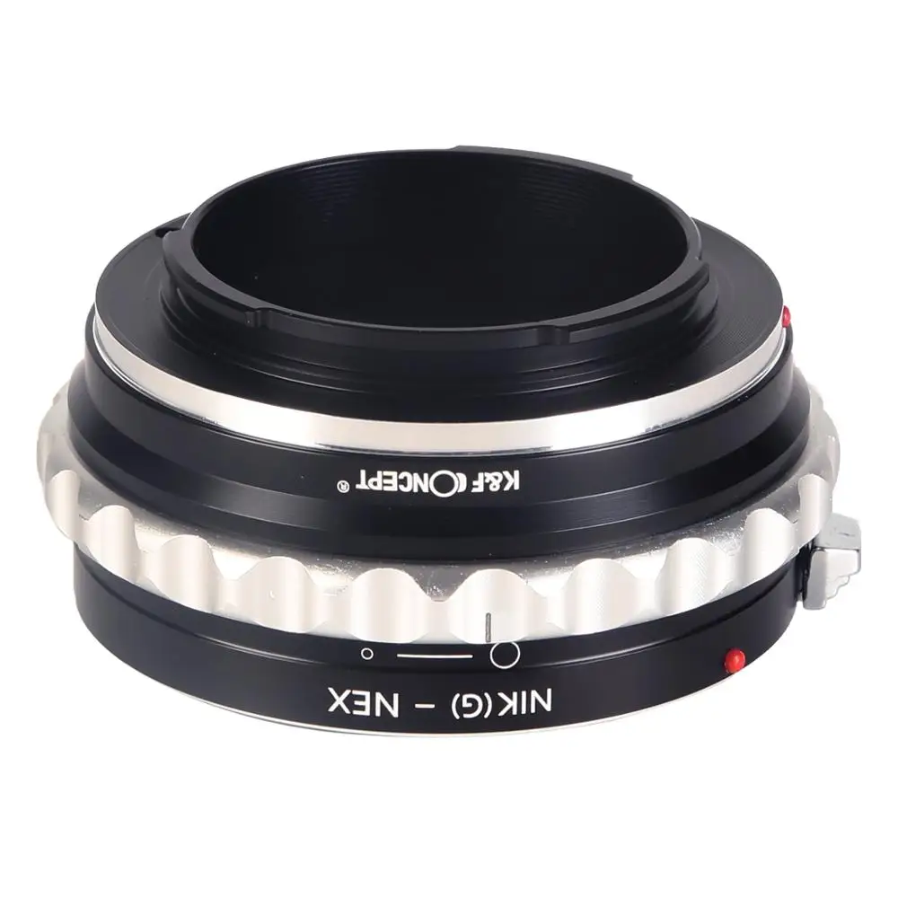 K&F CONCEPT NIK(G)-NEX for Nikon G mount Lens to Sony E NEX a5000 A7II A7R a6400 a73 a7R3 Lens Adapter