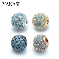 1PCS 8mm Round Beads Jewelry Accessories for Bracelet Necklace Earrings Making DIY Handdmade Jewelry Making Findings