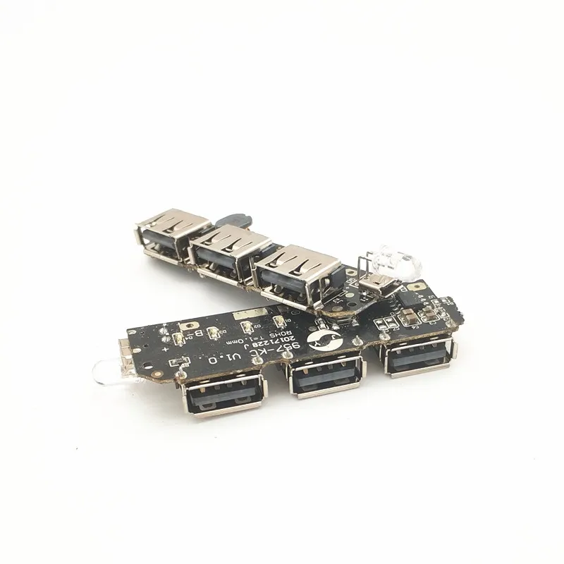 3 Usb 電源銀行 pcb の li イオン電池モジュール回路基板ブースト DIY 5v2. 1a 充電器ドロップシップ